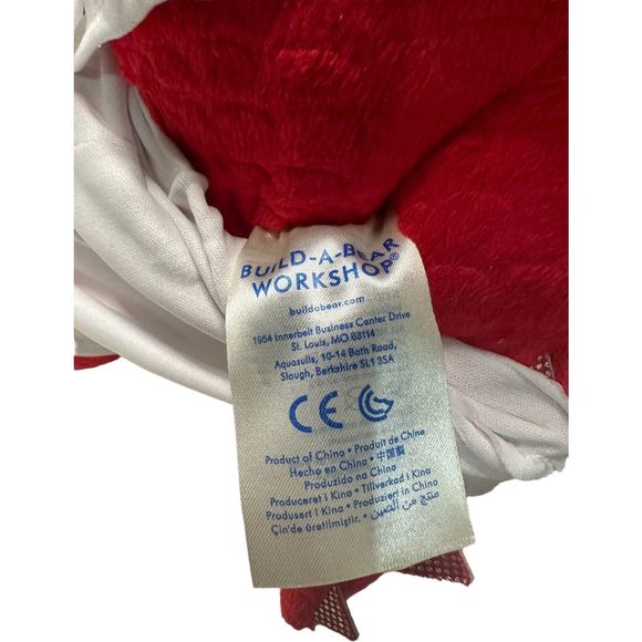 Build A Bear MagicQuest Red Dragon Ellie Plush Great Wolf Lodge w/ Outfit Rare - Picture 7 of 8